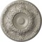 Ekena Millwork Granada Ceiling Medallion (Fits Canopies up to 7 1/8"), Hand-Painted Pearl White, 19"OD x 1 1/2"P CM19GAPWS - alternate 1
